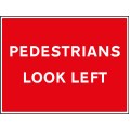 Pedestrians Look Left