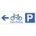 Cycle Parking - Arrow Left